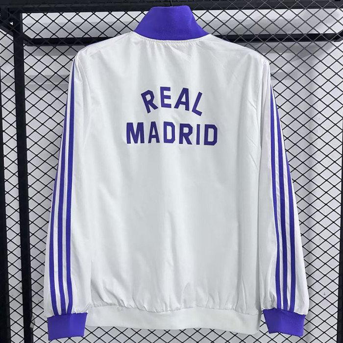 2025-26 RMA White Windbreaker
