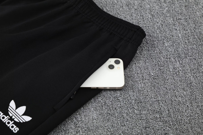2025 AD Black Jacket Tracksuit #2308