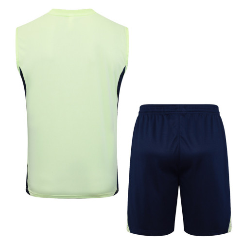 25-26 RMA Light green Tank top and shorts suit #D2572
