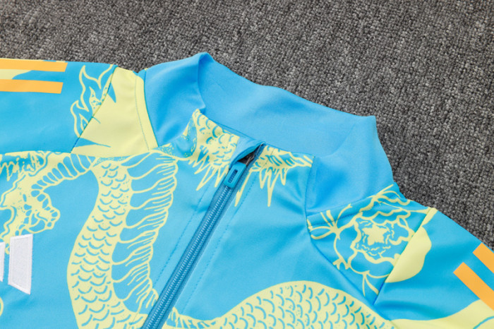 24-25 RMA Light blue Jacket Tracksuit #A800(喷墨龙)