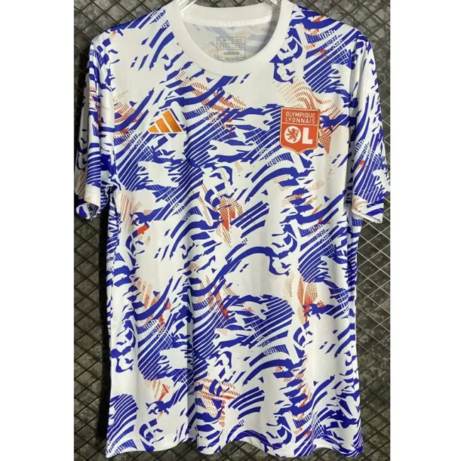 2024-25 LyonPurple White Pre-match Training shirts