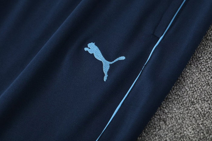 25-26 Man City Royal blue Polo Tracksuit