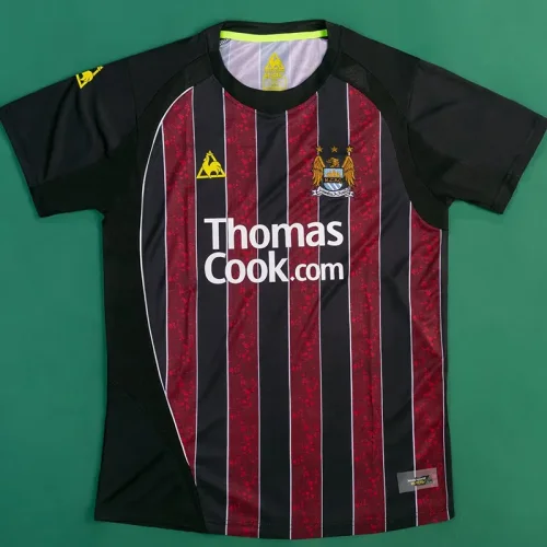 2008-2009 Man City Away Retro Soccer Jersey