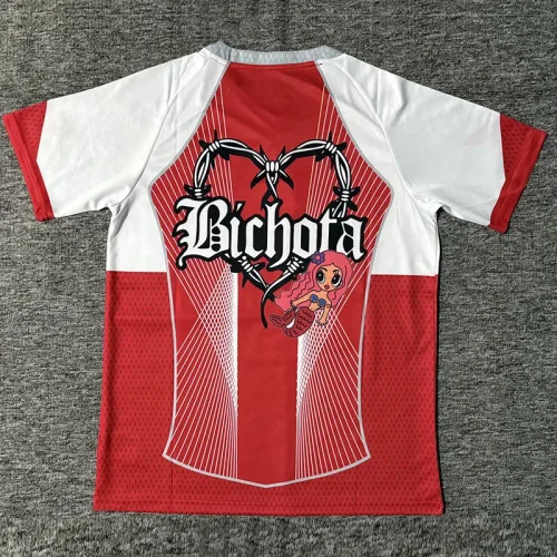 25-26 BAR Red White Concept Edition Training shirts (KA前后图)