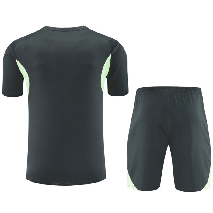 2025-26 RMA Army green Training Short Suit