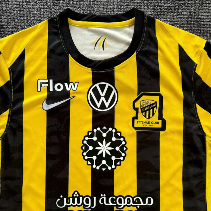 2025-26 Ittihad Home Fans Soccer Jersey