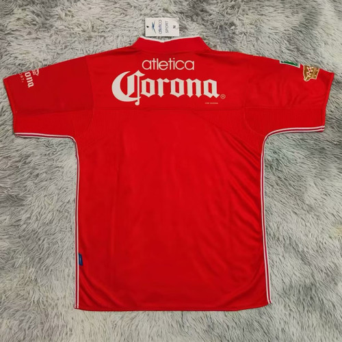 2000-2001 Toluca Home Retro Soccer Jersey