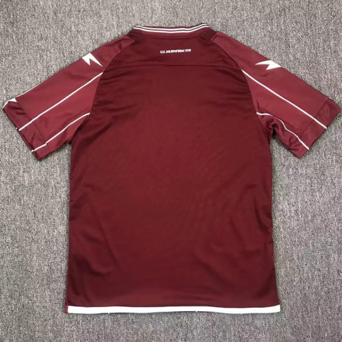 24-25 Salernitana Home Fans Soccer Jersey