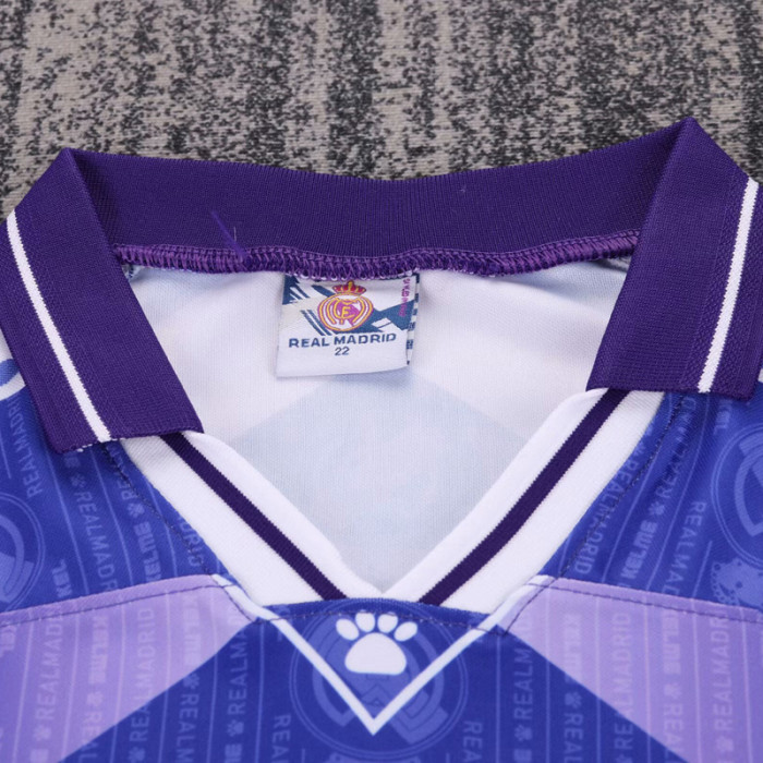 1996-1997 RMA Away Kids Retro Soccer Jersey