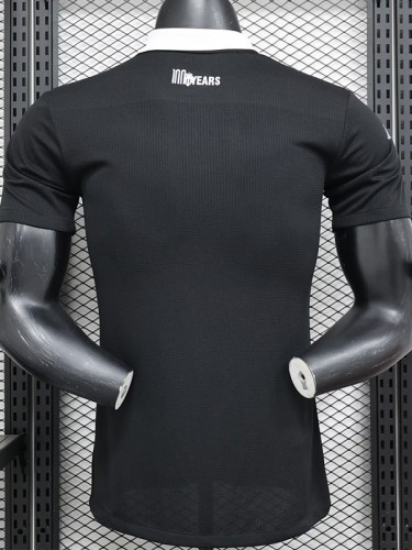 24-25 Monaco Black 100th Anniversary Player Version Soccer Jersey