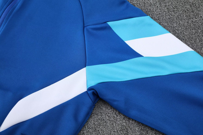 2025 AD Fancy blue Jacket Tracksuit #2308