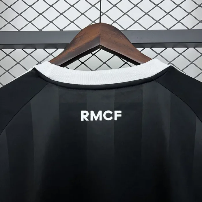 25-26 RMA Black GoalKeeper Fans Soccer Jersey