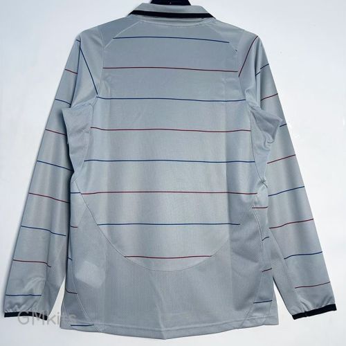 2003-2004 BAR Away Long Sleeve Retro Soccer Jersey (长袖)