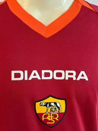 2006-2007 Roma Home Retro Soccer Jersey
