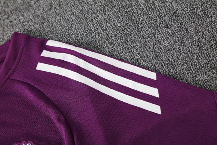 25-26 Man Utd Purple Training Short Suit
