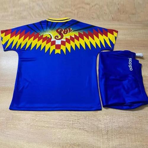 1995 Club America Away Kids Retro Soccer Jersey