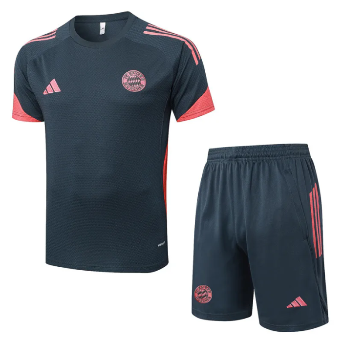 2025-26 Bayern Dark gray Training Short Suit