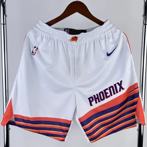 2023-24 SUNS White Home Top Quality NBA Pants