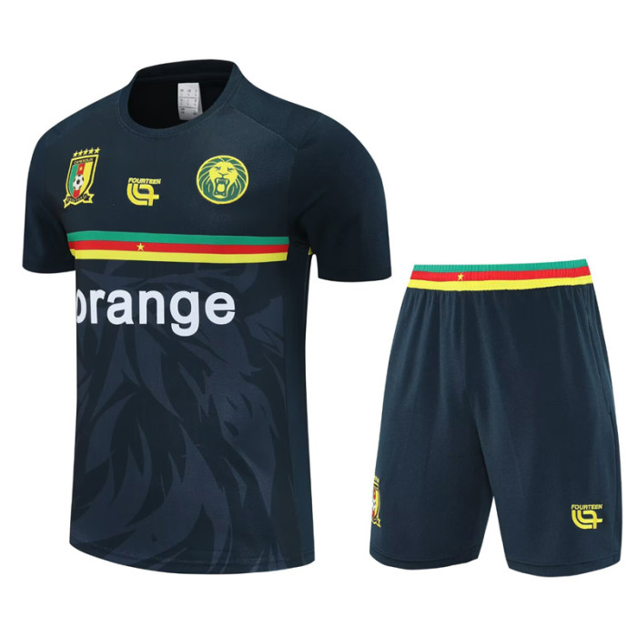 25-26 Cameroon Royal blue Training Short Suit