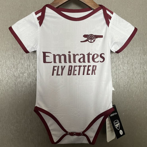 2025-26 ARS White Baby Infant Crawl Suit