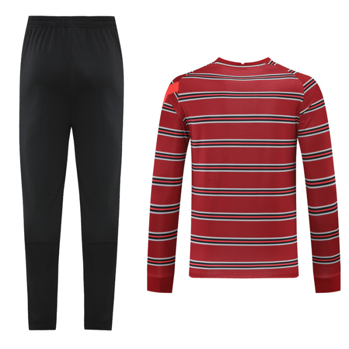 24-25 LIV Red Long Sleeve Training Tracksuit