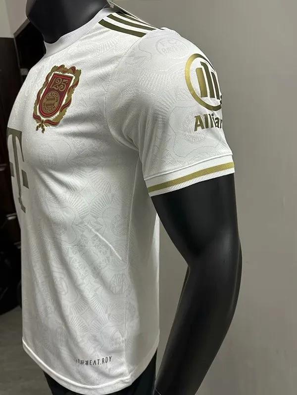 24-25 Bayern White 125th Anniversary Player Version Soccer Jersey