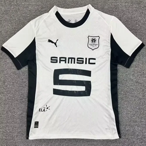 2025-26 Stade Rennais Away Fans Soccer Jersey