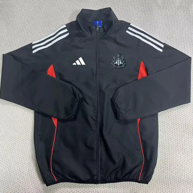 25-26 Newcastle Black Windbreaker