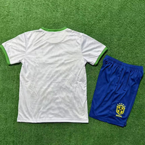 2022-23 Brazil White Special Edition Kids Soccer Jersey(小鸟)