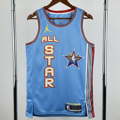 25-26 ALL-STAR TATUM #0 Light blue Top Quality Hot Pressing NBA Jersey