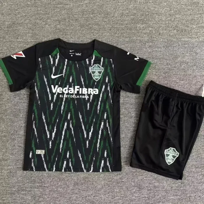 2025-26 Elche CF Away Kids Soccer Jersey