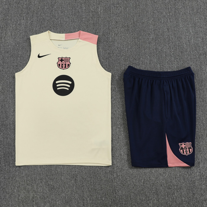 2025-26 BAR Khaki Tank top and shorts suit