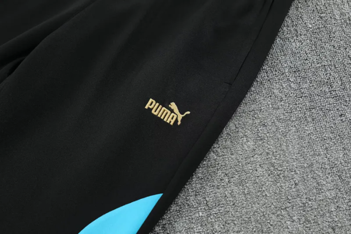 25-26 Marseille Black Jacket Tracksuit