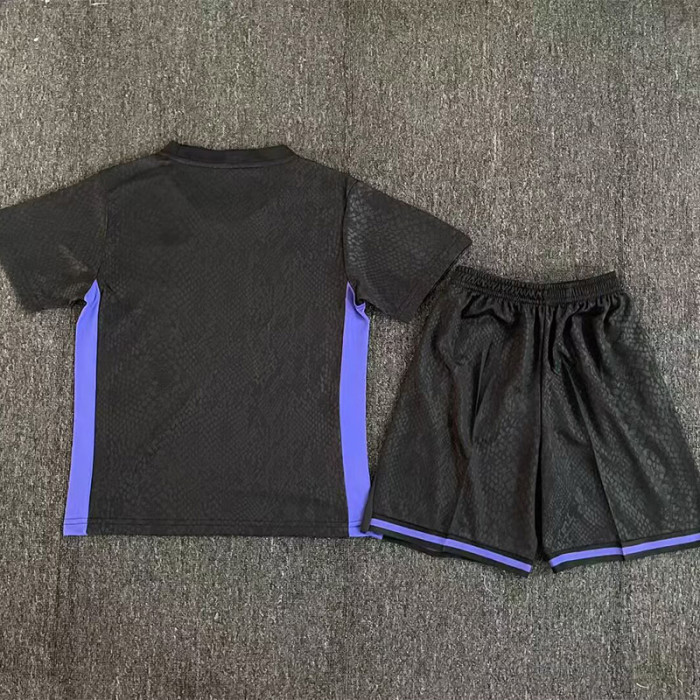 2025-26 BAR Black Joint Edition Kids Soccer Jersey