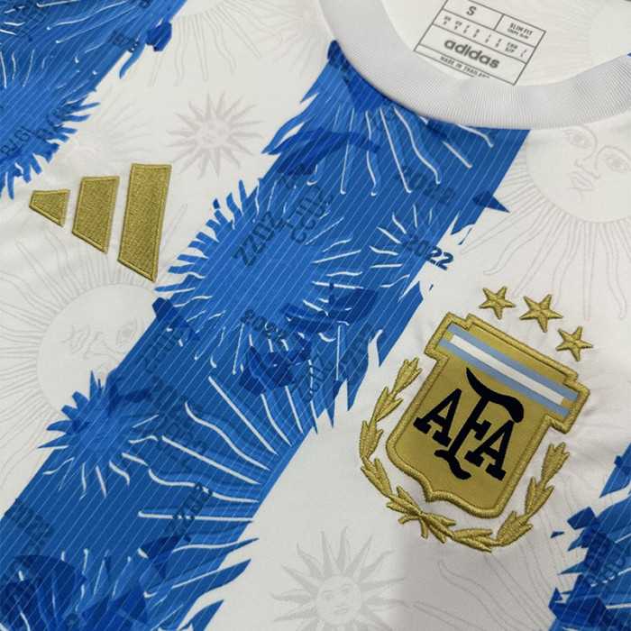 24-25 Argentina Blue White Special Edition Fans Soccer Jersey *太阳神