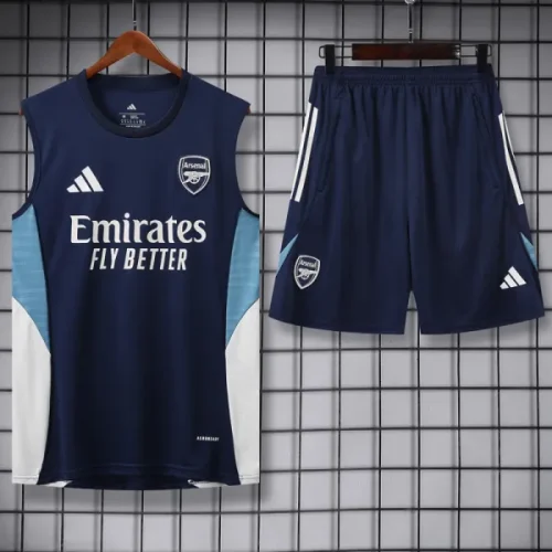25-26 ARS Royal blue Tank top and shorts suit