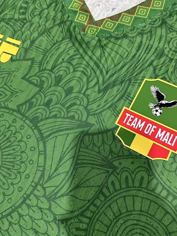 2025-26 Mali Green Player Version Soccer Jersey