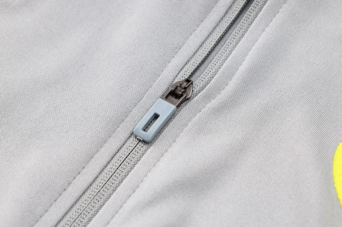 24-25 Flamengo Grey Jacket Tracksuit #A719
