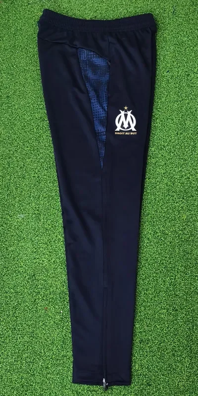 2025-26 Marseille Royal blue Training Long Pants (Have Pocket)