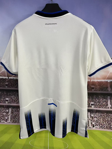 2025-26 Atalanta Away Fans Soccer Jersey (前广告)