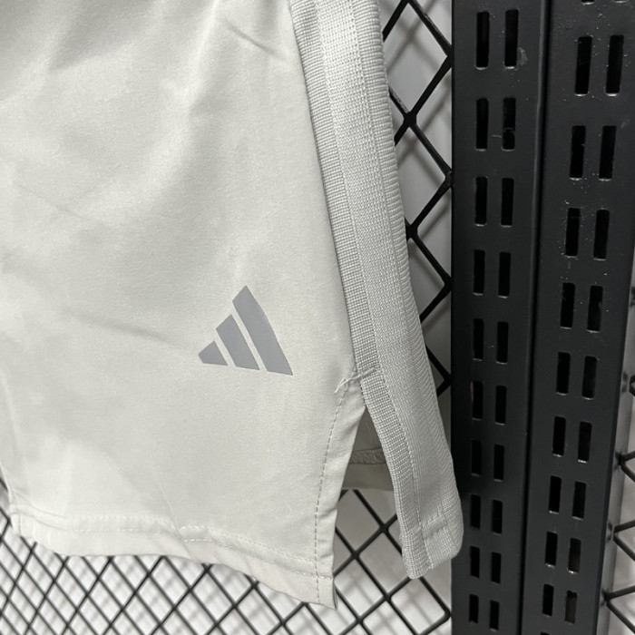 D2566 AD Light gray Casual short Pants