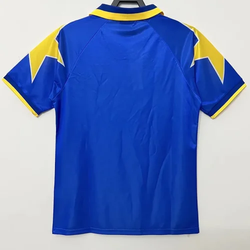 1995-1996 JUV Away Blue Retro Soccer Jersey