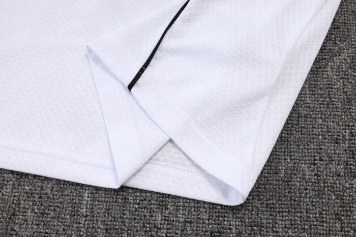 25-26 Man Utd White Polo Tracksuit #C2562