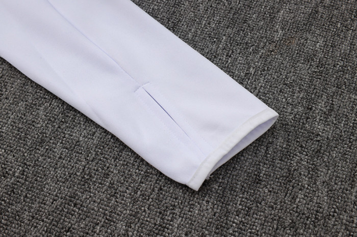 2024 AD White Half Pull Tracksuit #2406(半拉链)