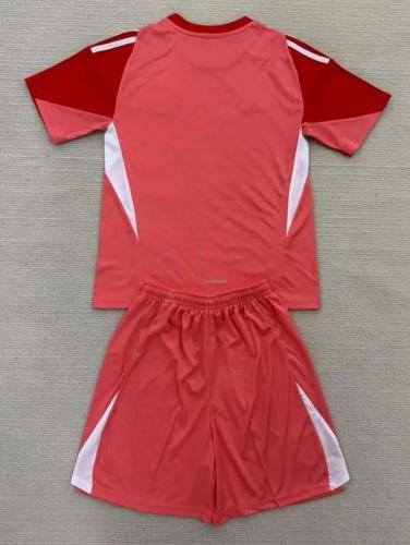 25-26 New York Red Bulls Orange GoalKeeper Kids Soccer Jersey