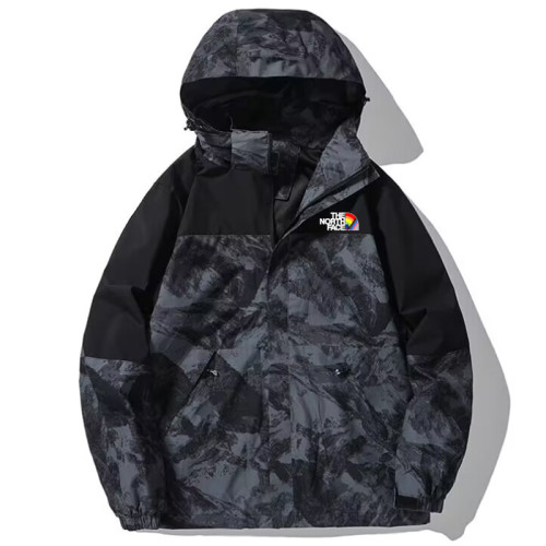2025 New TNF Black grey Windbreaker
