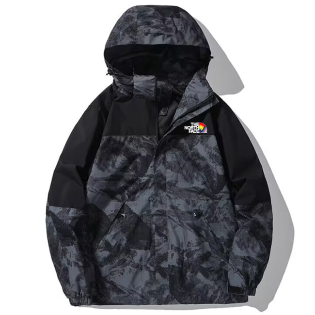 2025 New TNF Black grey Windbreaker