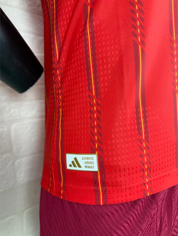 26-27 Spain Home Player Version Soccer Jersey