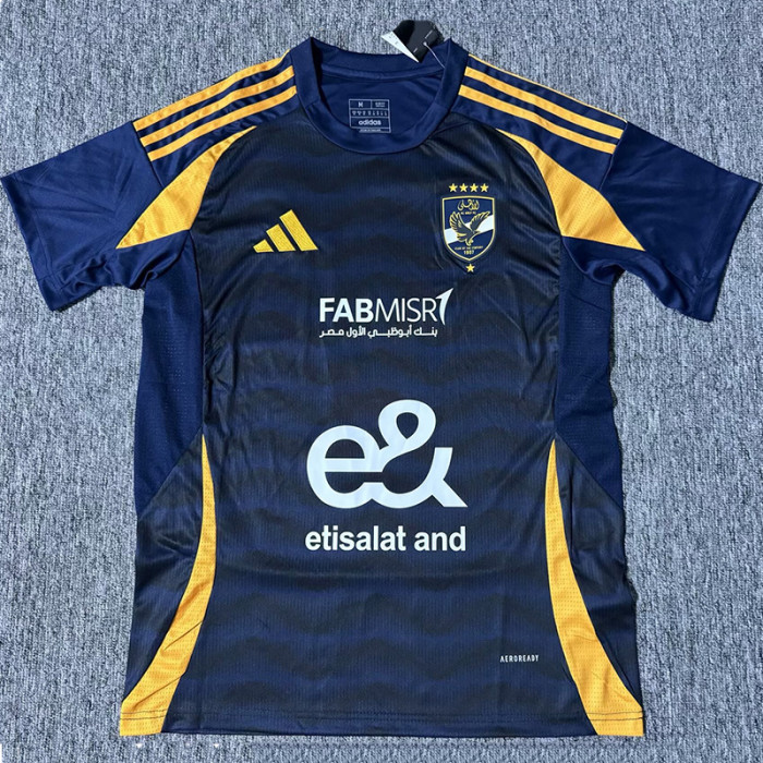 24-25 AL AHLY SC Away Fans Soccer Jersey