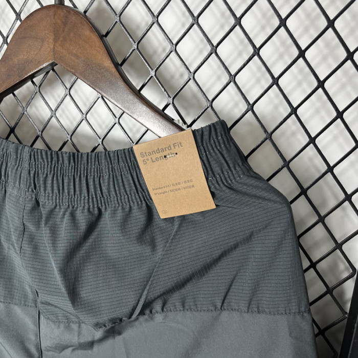 D976 NK Grey Casual Short Pants